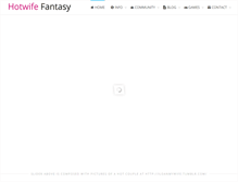 Tablet Screenshot of hotwifefantasyplay.com